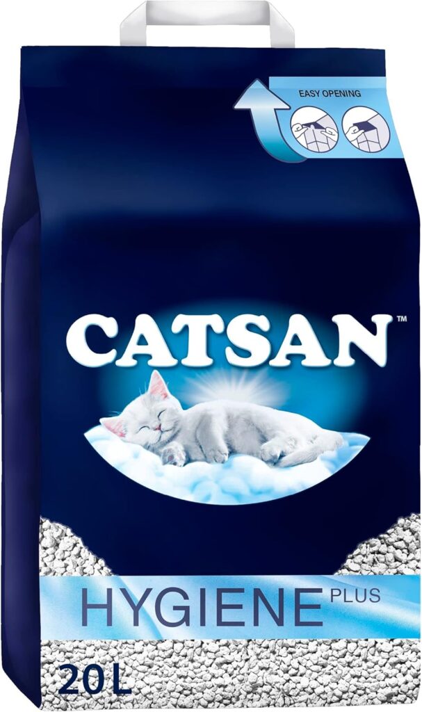 Catsan Hygiene Plus Cat Litter White 20L