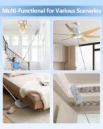Fogray Extendable bendable microfibre duster – 1pc-grey - Image 7