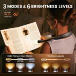 Wearable neck reading light – Grey - Image 2