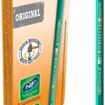 BIC EVOLUTION BIC Ecolutions Evolution 655 HB Pencils with Eraser, 12-pack – Green