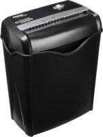 Amazon Basics Cross-cut document shredder – Black – 14.4 litres