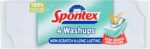 Spontex 4 Washups Non Scratch Sponge Scourers – Spontex Washups Sponge Scourer – White