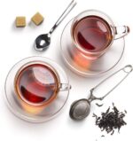 MEANTOBE 3 Pack Mesh Snap Ball Tea Strainer with Handle for Loose Leaf Tea and Mulling Spices Stainless Steel Tea Infuser Tea Filter – Silver - Image 4
