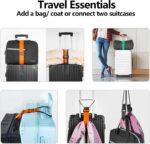 Elastic add-a-bag luggage straps – Large – Black - Image 6