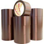 Packatape Brown parcel packing tape – 12 Rolls