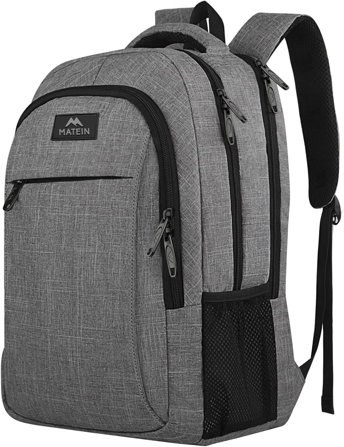 MATEIN grey travel laptop backpack – 100700, 15.6" MATEIN grey travel laptop backpack – 100700 – 15.6" - Image 1
