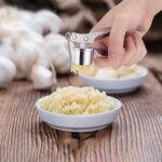 Jsdoin Professional Kitchen Garlic Press/Mincer/Crusher UK – Silver - Image 5