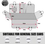 VSPETCC Dog car-seat hammock cover – Dog car seat cover - Image 3