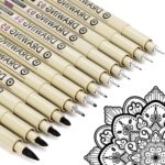KOUSICOO Waterproof drawing fineliner pens – 12-pack