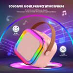 Dislocati Children's mini karaoke machine – Pink - Image 7