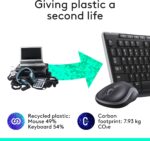 Logitech MK270 wireless keyboard and mouse, UK layout – Black - Image 5
