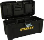 STANLEY Portable rigid toolbox with tote – Black/Yellow - Image 30