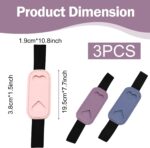 QACUU Notebook elastic pen pouch – Purple – 3-pack - Image 4