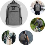 MATEIN grey travel laptop backpack – 100700 – 15.6" - Image 8