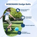 Playground dodgeball set – 21.5cm – Mix Color 7 pcs – 7-pack - Image 5