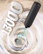 CIRCLE JOY rechargeable handheld milk frother – Storage Cover Black - Image 5