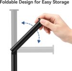 niffgaff Freestanding toilet-roll reserve stand – Black - Image 4