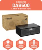 DAB radio and CD hi-fi system – Black - Image 7
