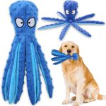 Acehome Stuffing-free octopus dog toy