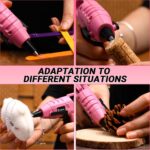 DEKO Mini hot-glue gun kit – Pink - Image 8