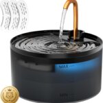 DOOOB Electric pet water fountain – Black – 2.01 kg