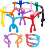 Flexible magnetic figure toys – One Size – Colorful 12pcs – 12-pack