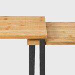 Stackable cupboard shelf risers – Black + Natural - Image 5