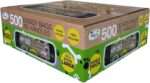 500 TidyZ Dog Poo Bags. Made from 100% Recycled Plastic. Extra Strong – Black – 5 litres – 10-pack - Image 6