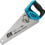 Fine-tooth toolbox hand saw – Blue