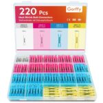 Gorffy Heat-shrink crimp butt splice connectors – color – 220-pack