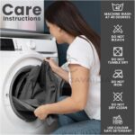 Flat bed sheet – Double – Charcoal - Image 4