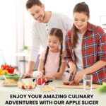 SCHVUBENR Radial apple wedge slicer – Black - Image 7
