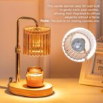 Candeldo Adjustable candle warmer lamp – Gold - Image 6