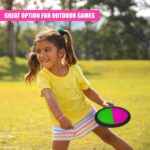 Sticky-paddle catch ball set – Multi-coloured - Image 7