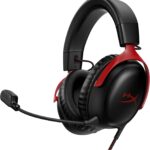 HyperX Cloud III – Wired Gaming Headset, PC – Black/Red