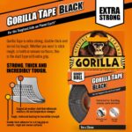 Gorilla Tape Handy Roll, Black, 9 m - Image 3