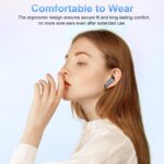 xinwld Bluetooth wireless earbuds with charging case – A97 – Black - Image 7