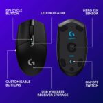 Logitech G G305 LIGHTSPEED Wireless Gaming Mouse – Black - Image 7
