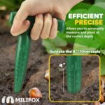 Planter Planting Dibber,Bulb Planter Tool Plastic with Measurement Scale for Accurate Planting,Suitable Hand Dibber for - Image 4
