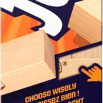 Hasbro Gaming Jenga stacking game with digital die