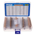 BOJACK Resistor assortment – black / black – 1000-pack