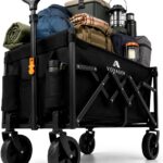Voyager Collapsible camping wagon – Black (70l)