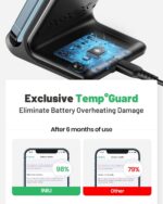 INIU 15W Wireless Charger Stand – Black - Image 5