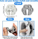 Maxqzin Washer door ventilation prop – Grey,white – 25 centiliters_per_second - Image 2