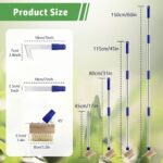 Long-handled patio weeding brush set - Image 5