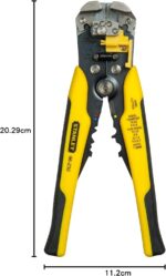 STANLEY Automatic conductor wire stripper – Yellow/Black - Image 10