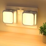 Dusk-to-dawn plug-in nightlight – Warm White – 2-pack