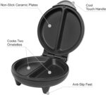 Quest Dual electric omelette maker – Black - Image 5