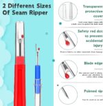 luokefe Seam ripper and unpicker kit – Multicolor-7 Pcs - Image 3