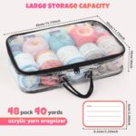 Coopay Clear yarn storage organisers - Image 2